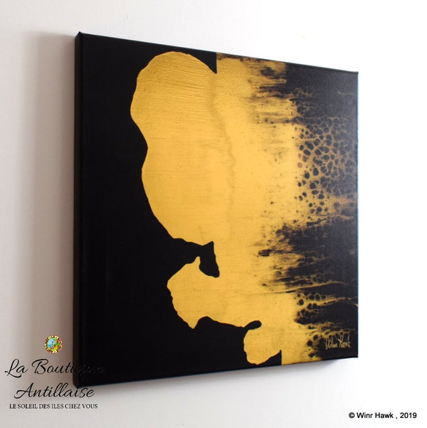 MARTINIQUE SILLAGE DORE - TABLEAU DÉCORATION ANTILLAISE - La Boutique Antillaise