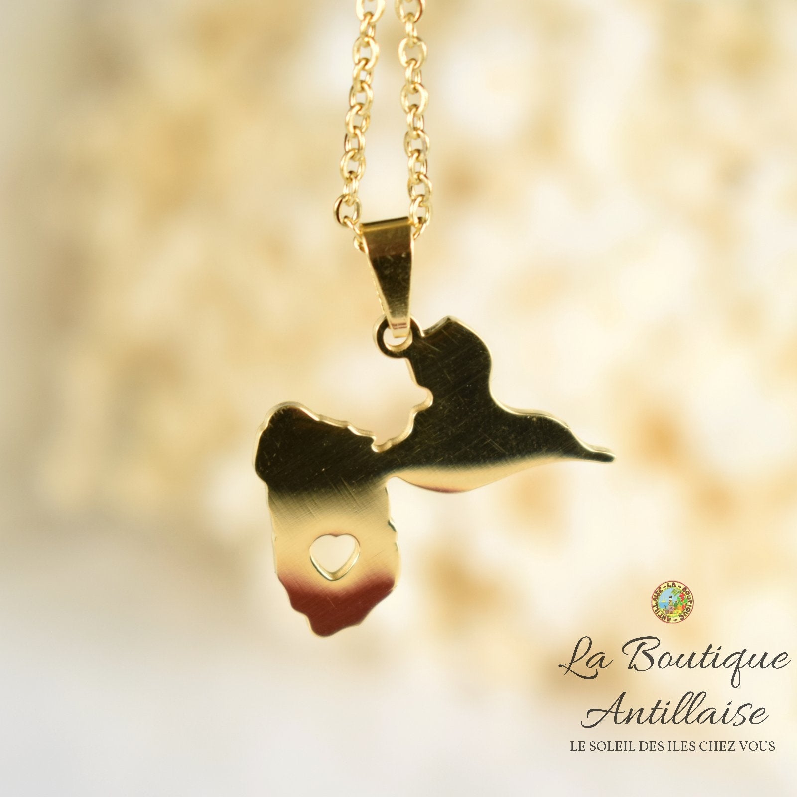 Collier Pendentif Guadeloupe Or Coeur La Boutique Antillaise collier-pendentif-guadeloupe-or-coeur-la-boutique-antillaise