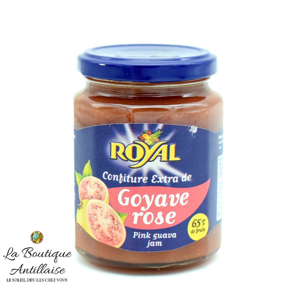 CONFITURE ROYAL GOYAVE ROSE - La Boutique Antillaise