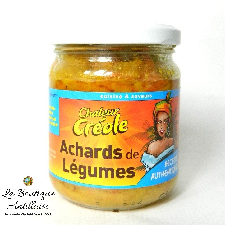 ACHARDS DE LÉGUMES CHALEUR CRÉOLE