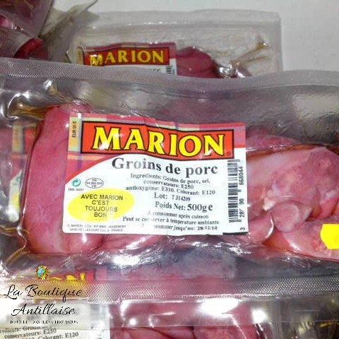 GROINS DE PORC MARION 500GR - La Boutique Antillaise